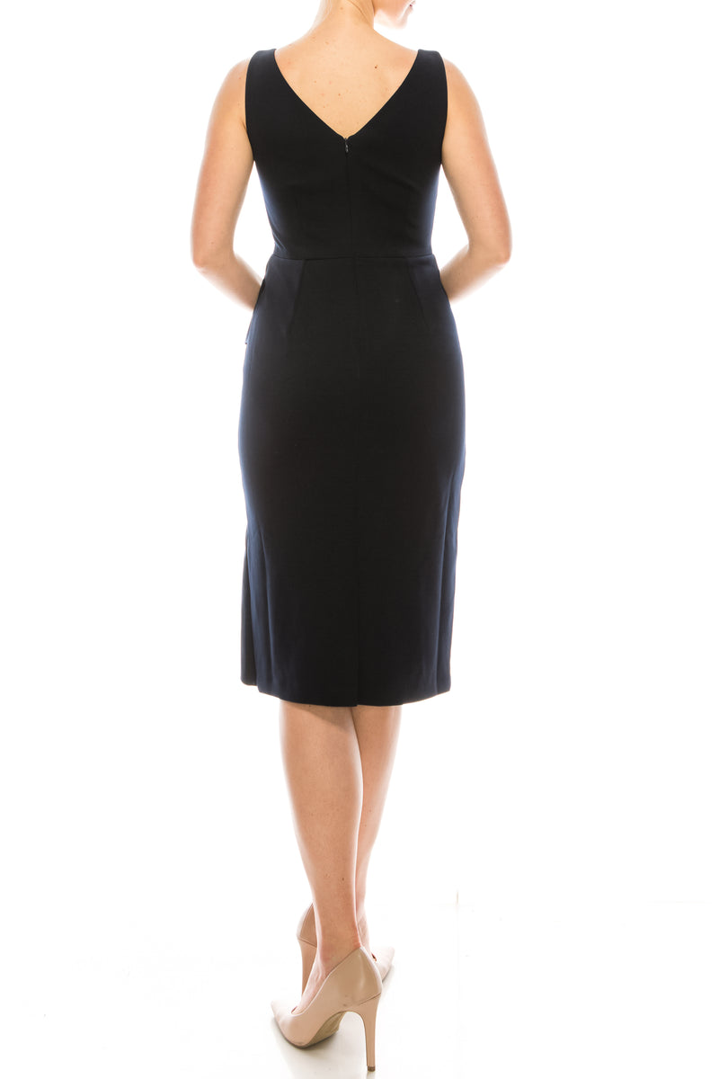 Maggy London Sleeveless Midi Dress (Additional Colors)