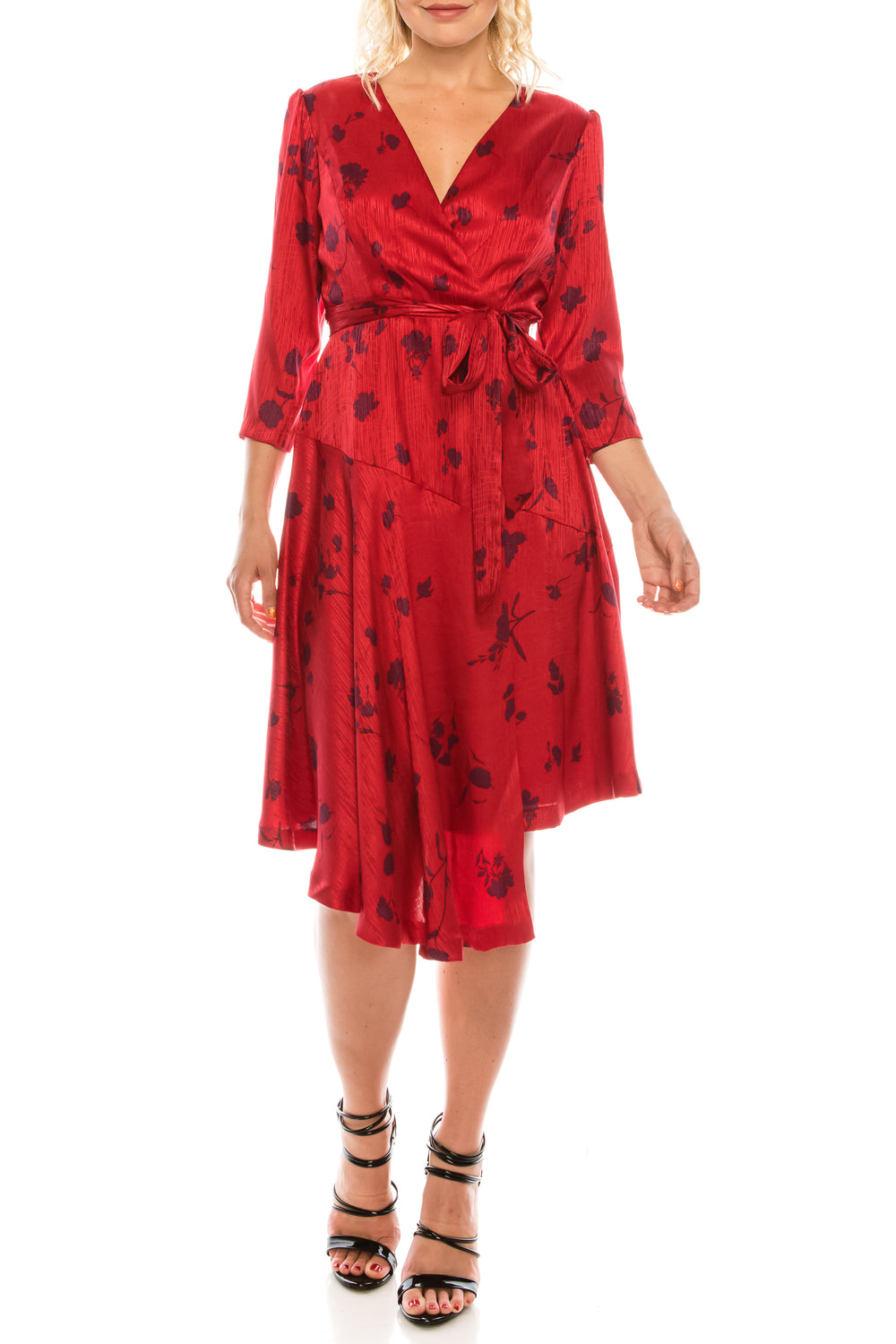 RED FLORAL