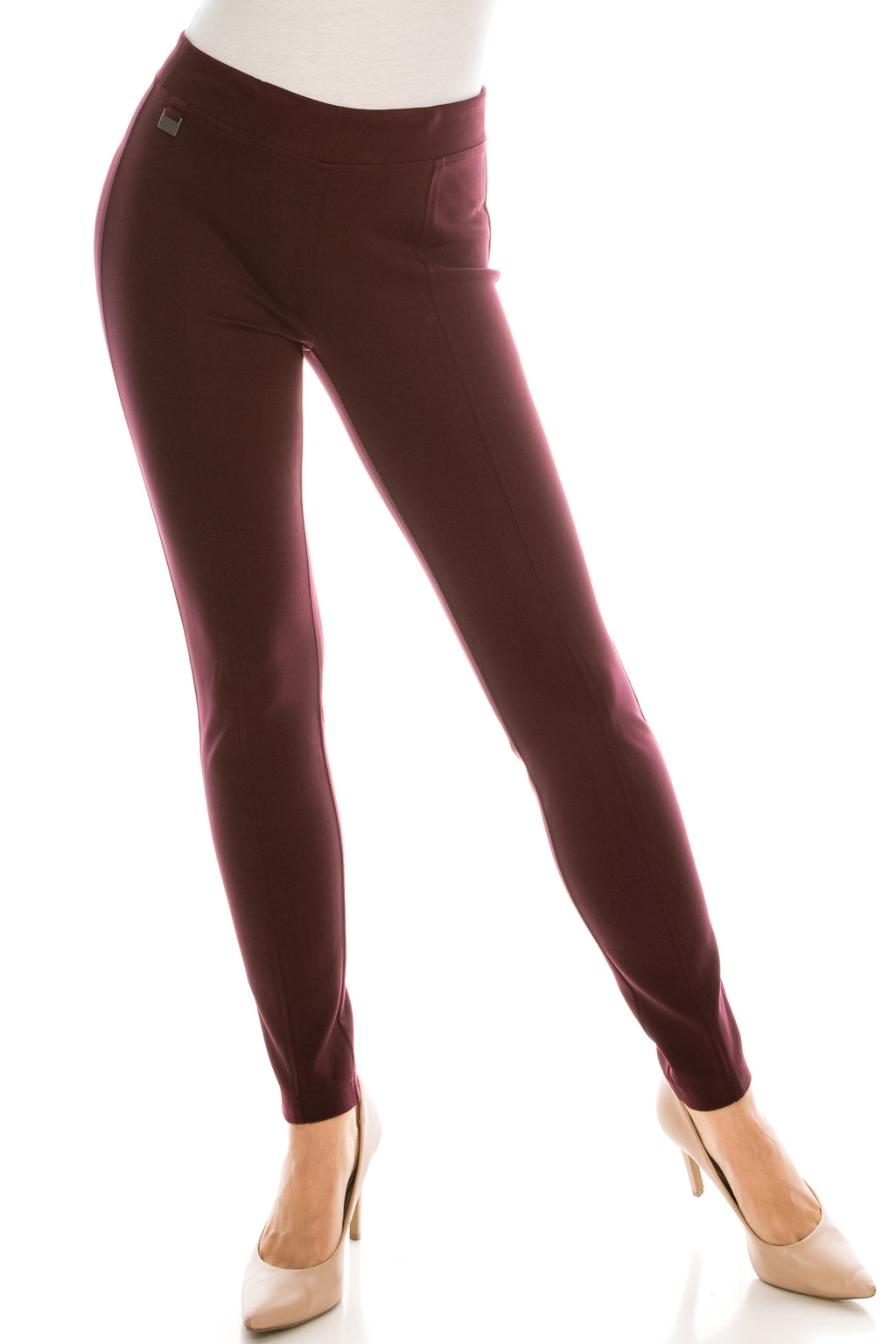 Zac & Rachel Pull-On Skinny Pants with Silver Charm (Additional Colors)